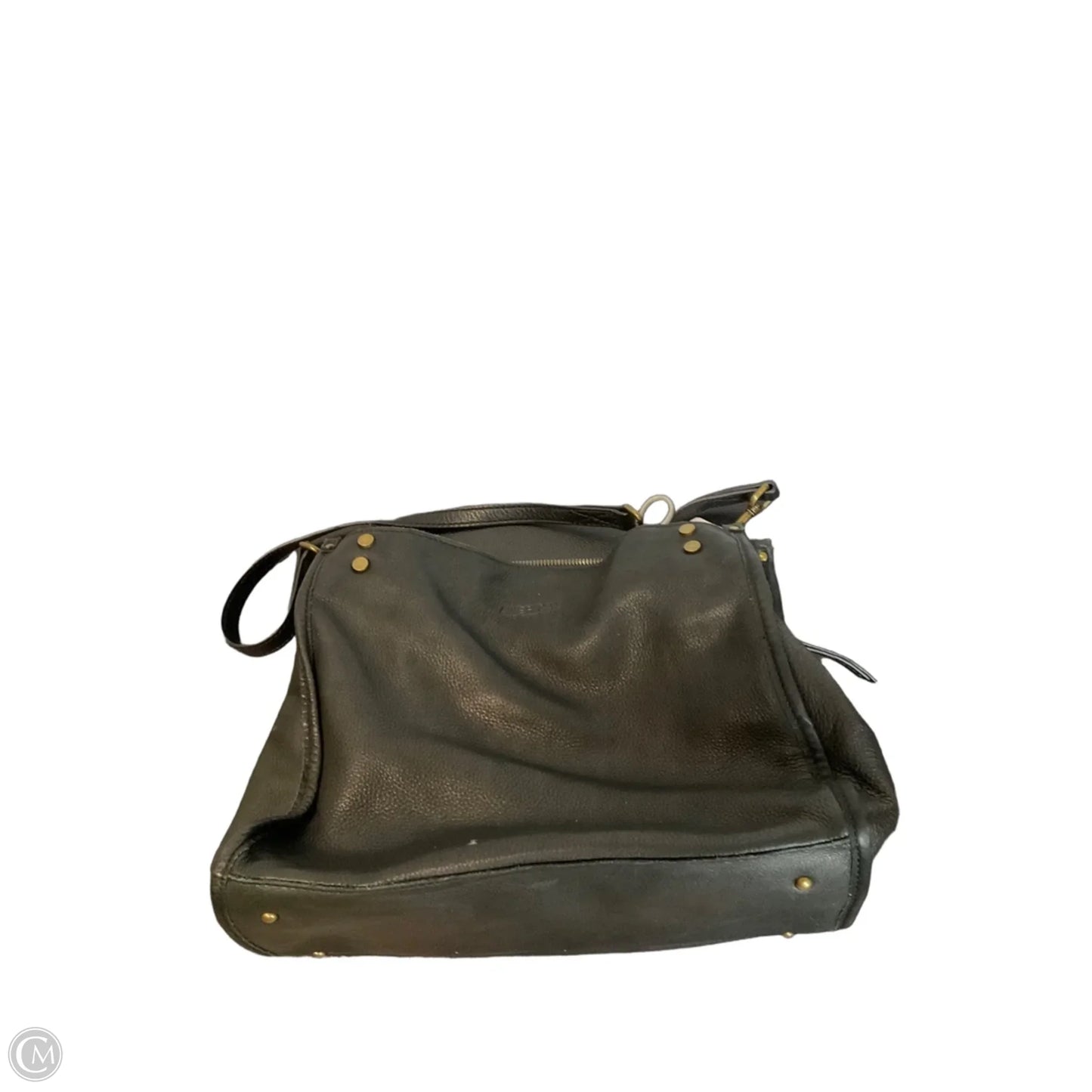 Handbag Leather By Clothes Mentor, Size: Medium
