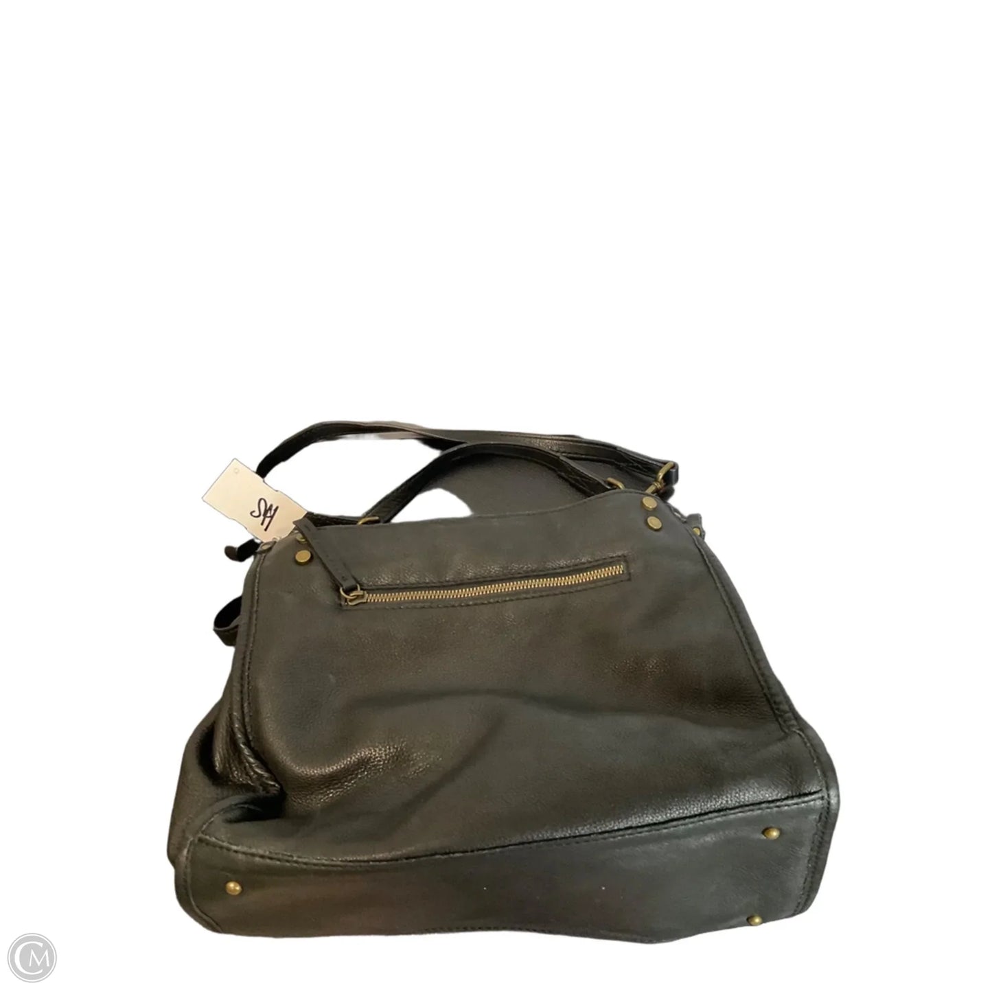 Handbag Leather By Clothes Mentor, Size: Medium