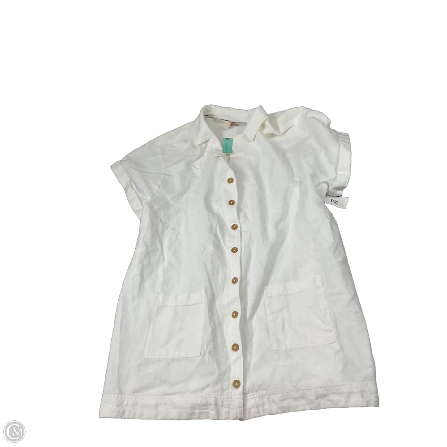 Dress Casual Short By Pilcro In White, Size: 1x