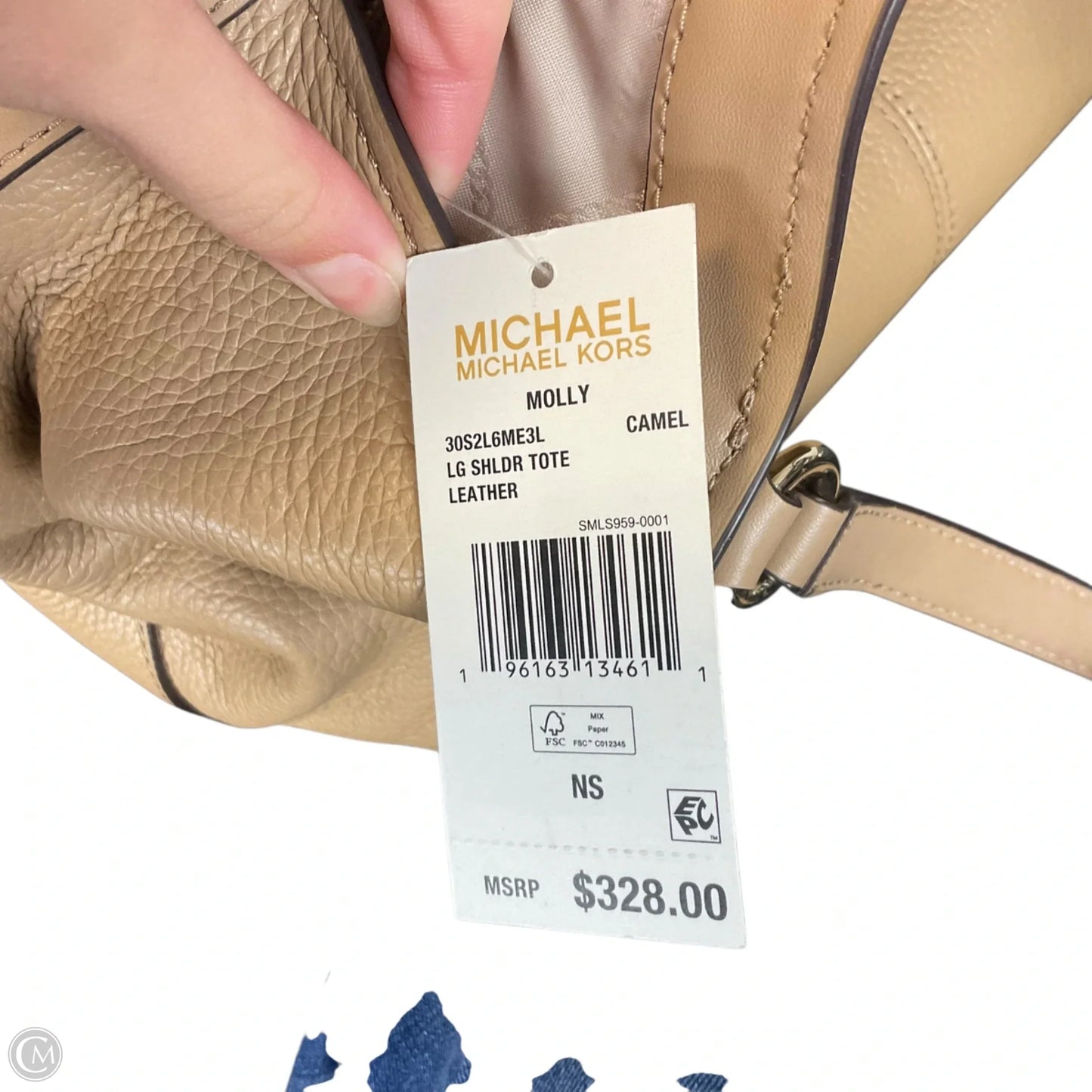 Handbag Designer By Michael Kors, Size: Medium