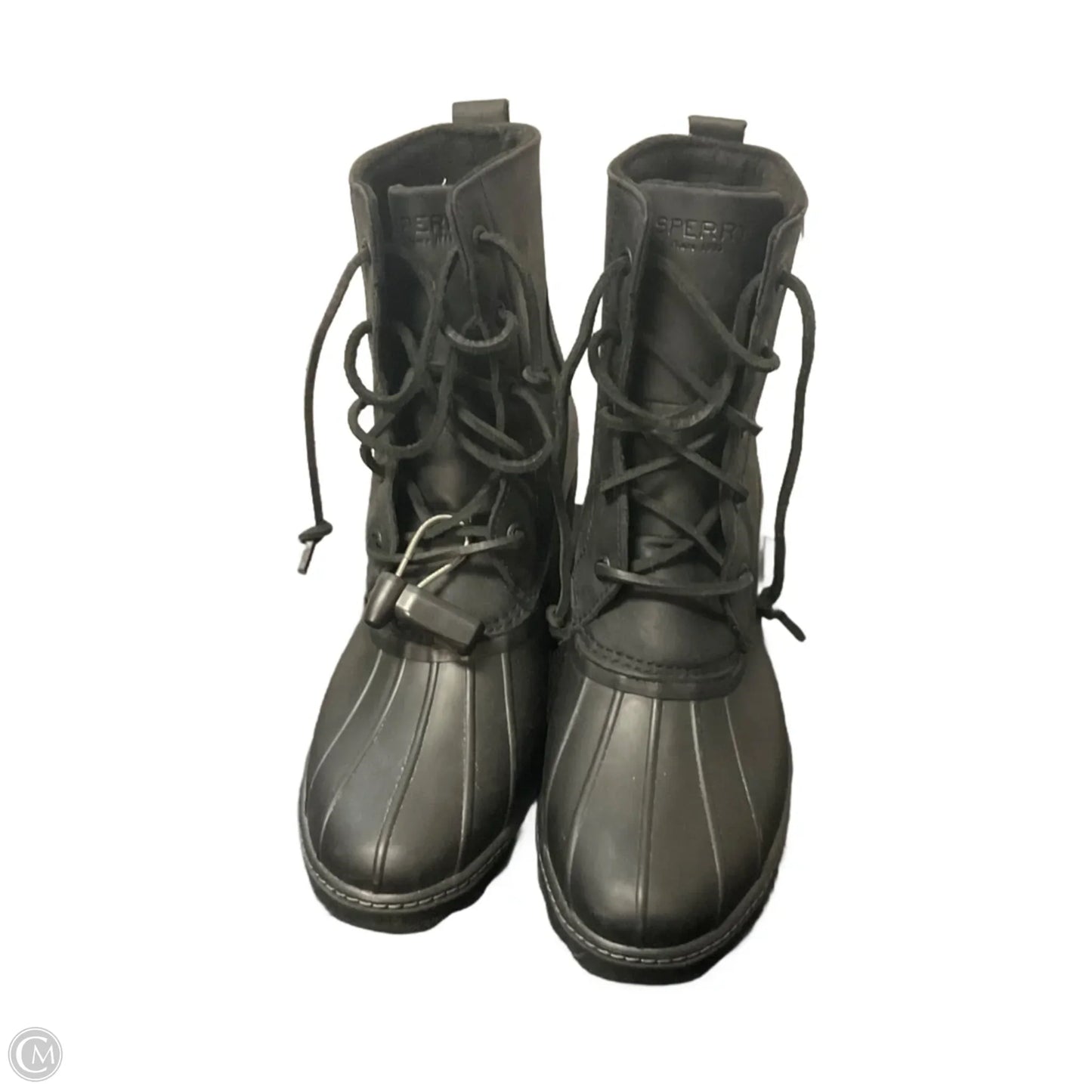 Boots Ankle Heels By Sperry In Black, Size: 11