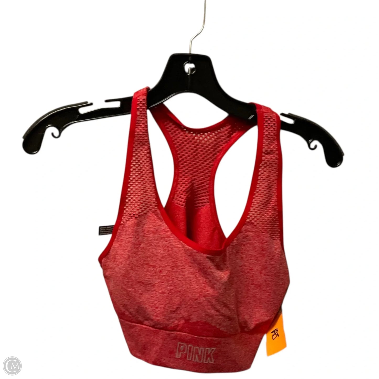 Athletic Bra By Pink In Red, Size: M