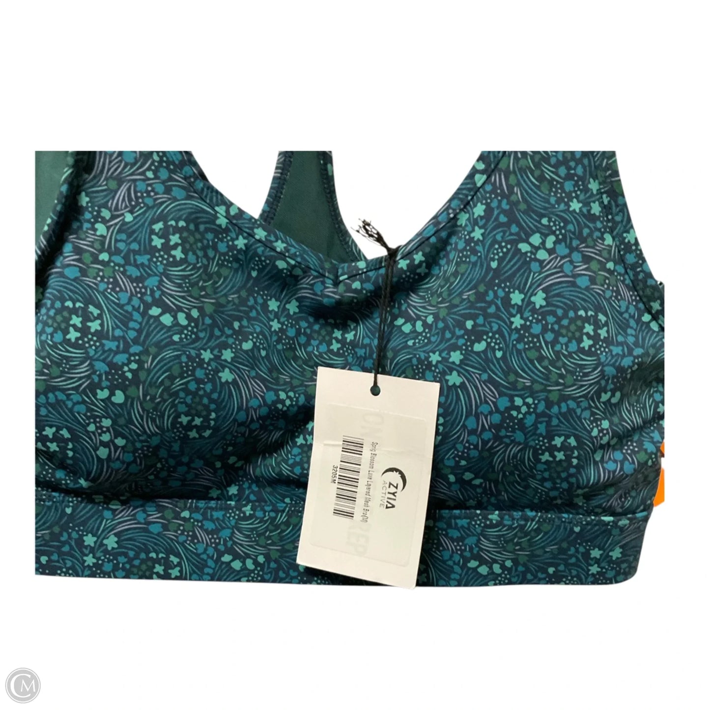 Athletic Bra By Zyia In Blue, Size: M