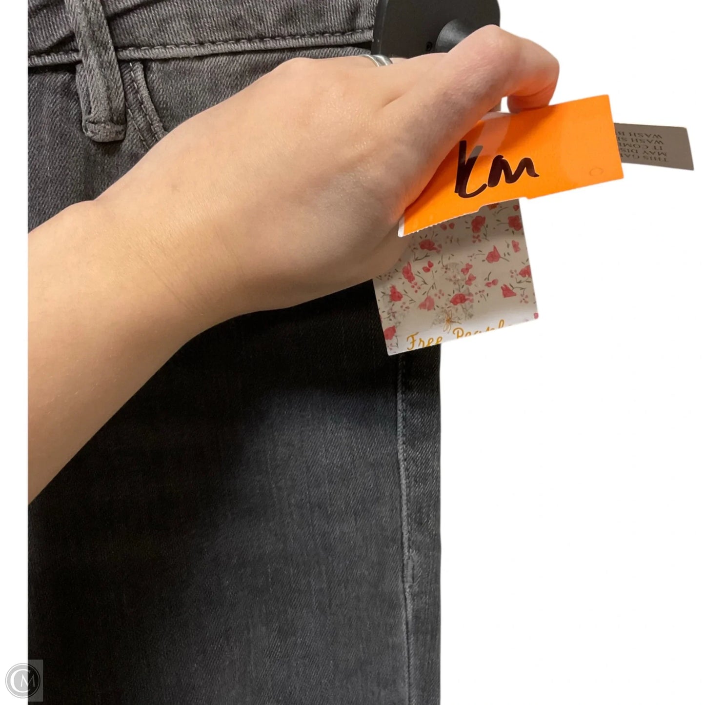 Jeans Boot Cut By Free People In Grey Denim, Size: 2