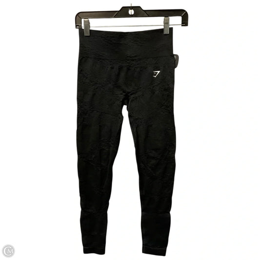 Athletic Leggings Capris By Gym Shark In Black, Size: S