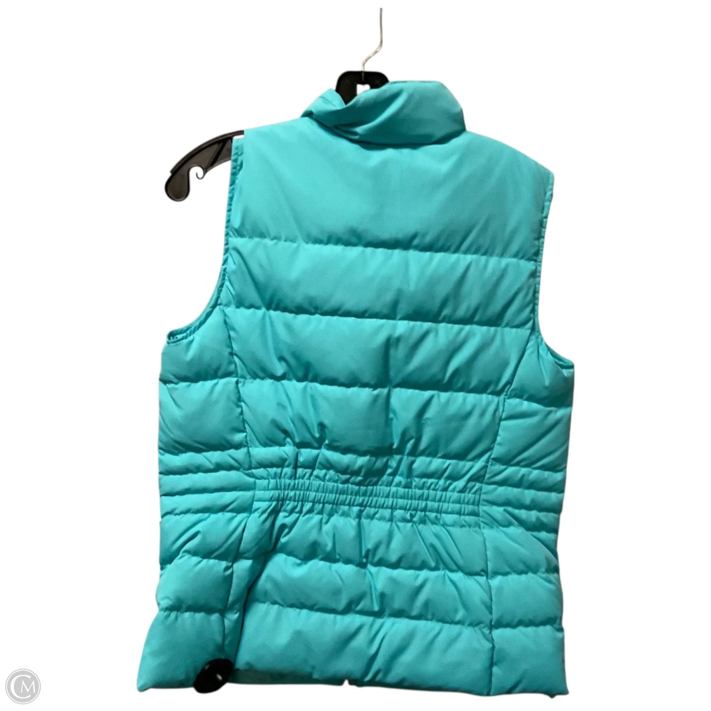 Vest Puffer & Quilted By Talbots In Aqua, Size: S