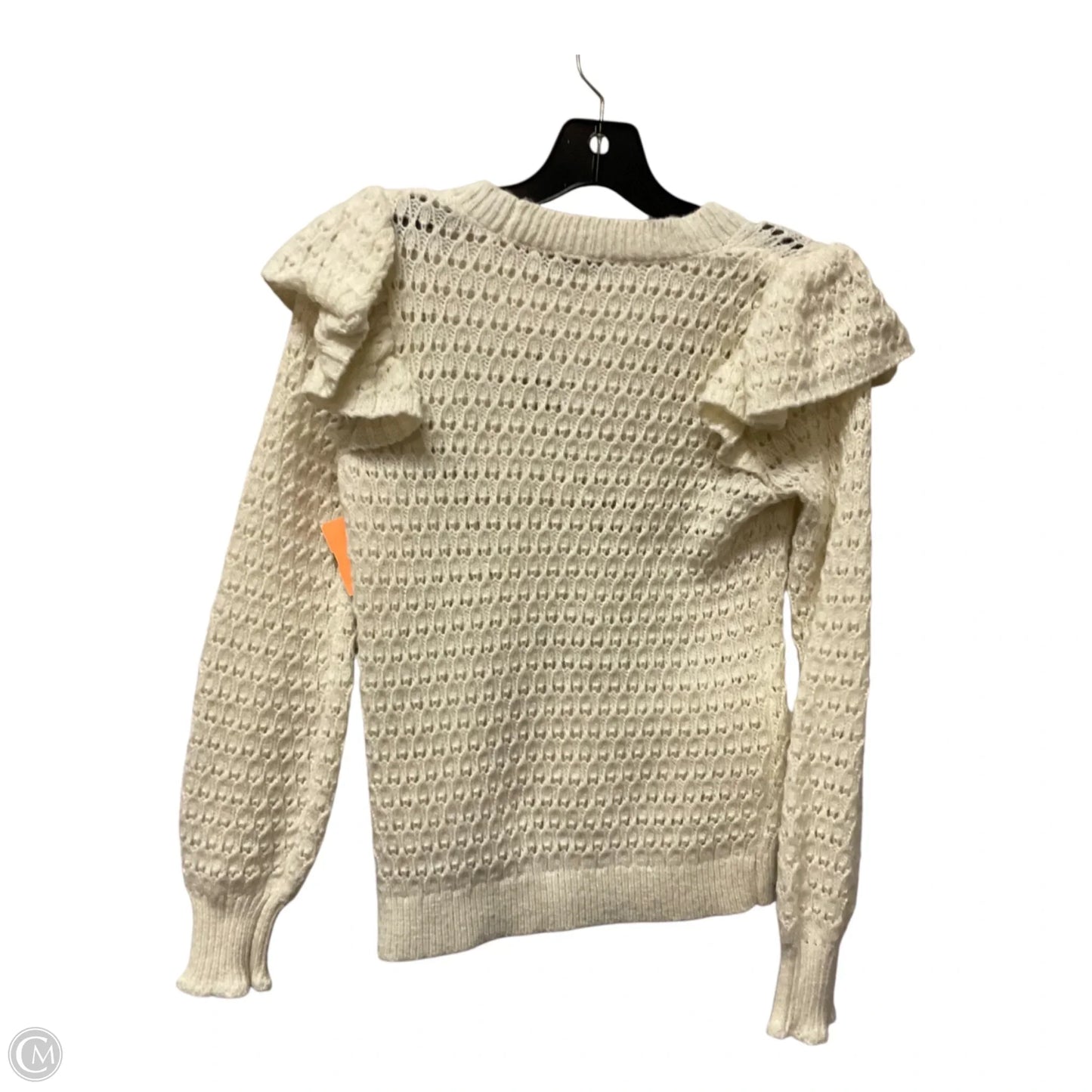 Sweater By Loft In Cream, Size: Xs
