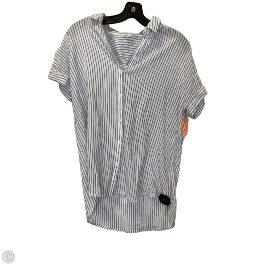 Top Short Sleeve By Beachlunchlounge In Striped Pattern, Size: S
