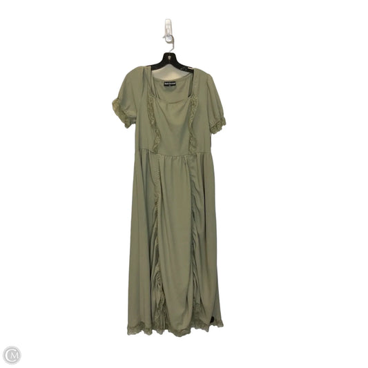 Dress Casual Maxi By Clothes Mentor In Green, Size: Xl