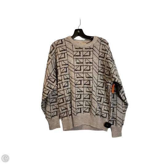 Sweater By London Fog In Tan, Size: L
