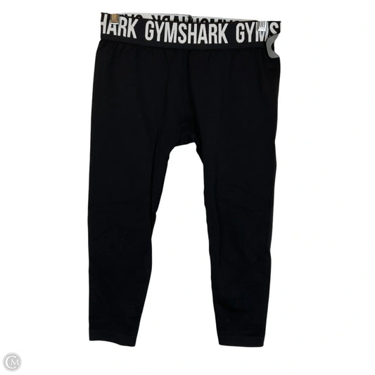 Athletic Leggings Capris By Gym Shark In Black, Size: S