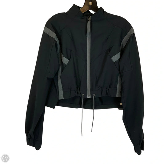 Athletic Jacket By Gym Shark In Black, Size: S
