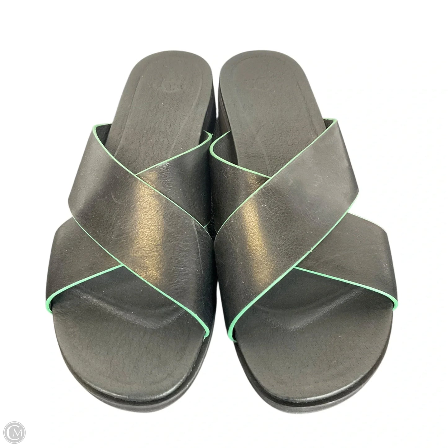 Sandals Designer By Ugg In Black, Size: 7