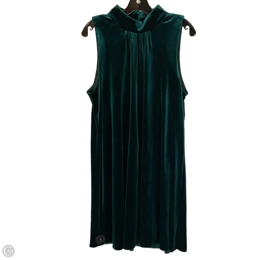 Dress Casual Midi By Tommy Hilfiger In Green, Size: 14