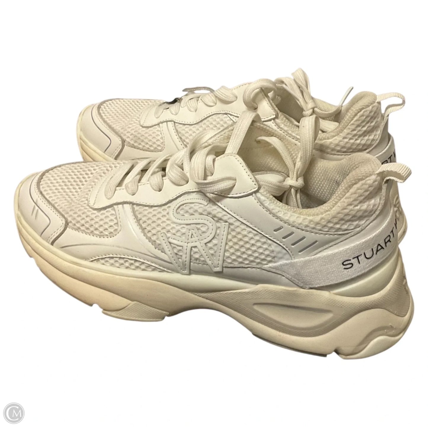 Shoes Designer By Stuart Weitzman In White, Size: 8