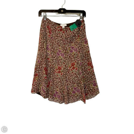 Skirt Midi By Charter Club In Floral Print, Size: 2