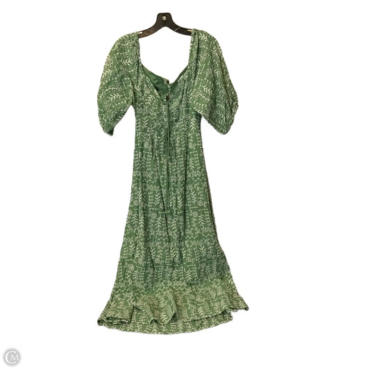 Dress Casual Maxi By Joie In Green, Size: 14