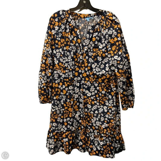 Dress Casual Midi By Draper James In Floral Print, Size: M