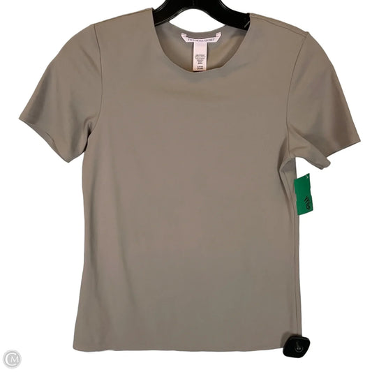 Top Short Sleeve Basic By Victorias Secret In Tan, Size: S