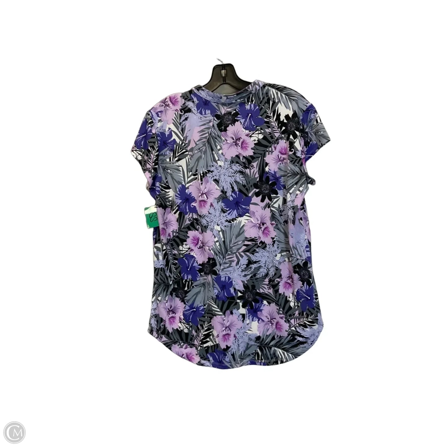 Top Short Sleeve By Clothes Mentor In Purple, Size: M