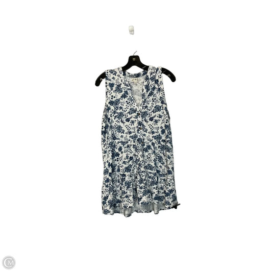 Dress Casual Midi By J. Jill In Floral Print, Size: M