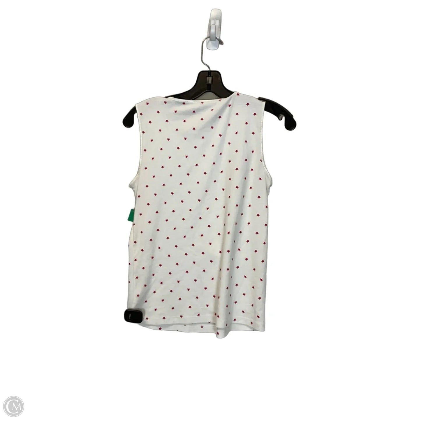 Top Sleeveless Basic By Christopher And Banks In White, Size: S