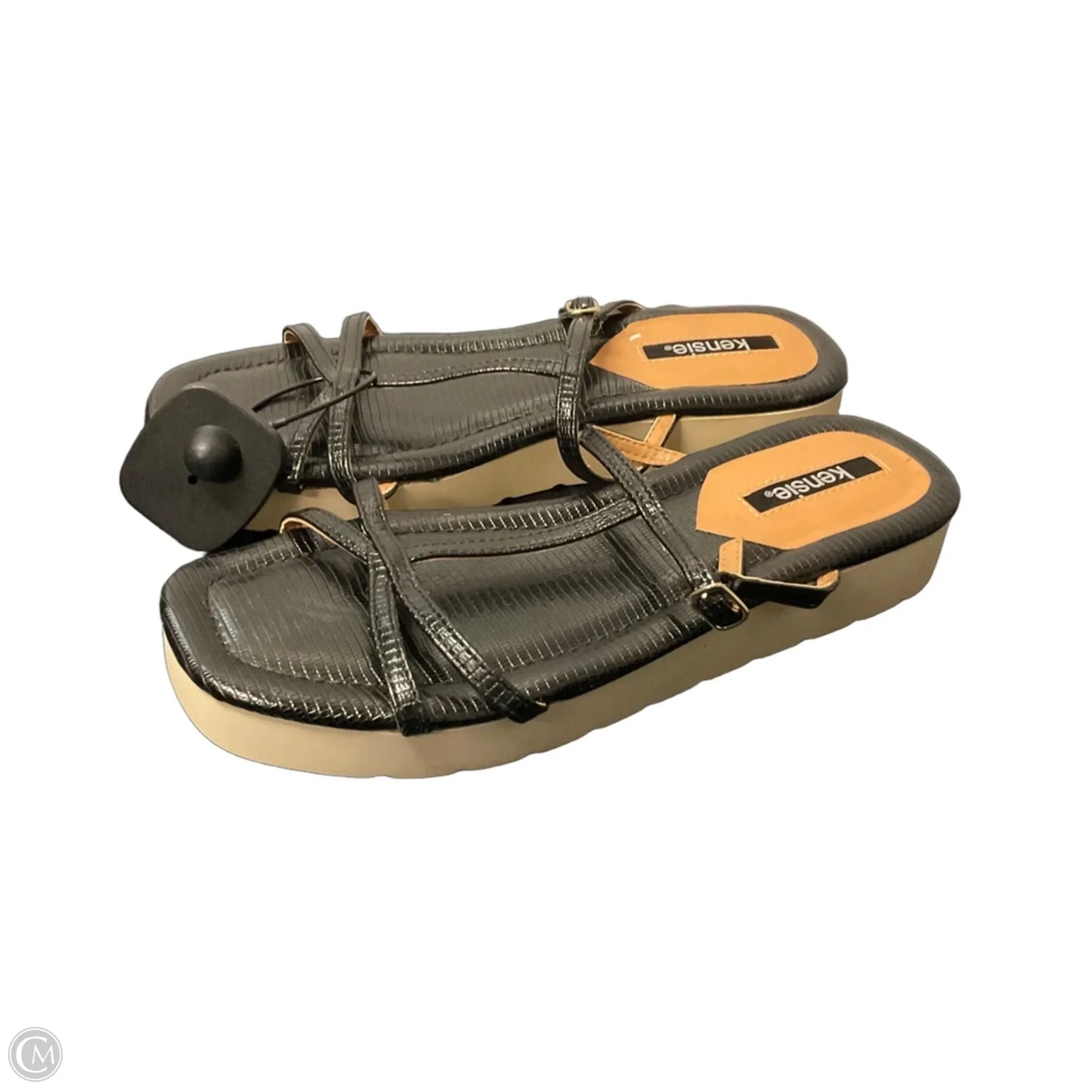 Sandals Flats By Kensie In Black, Size: 7