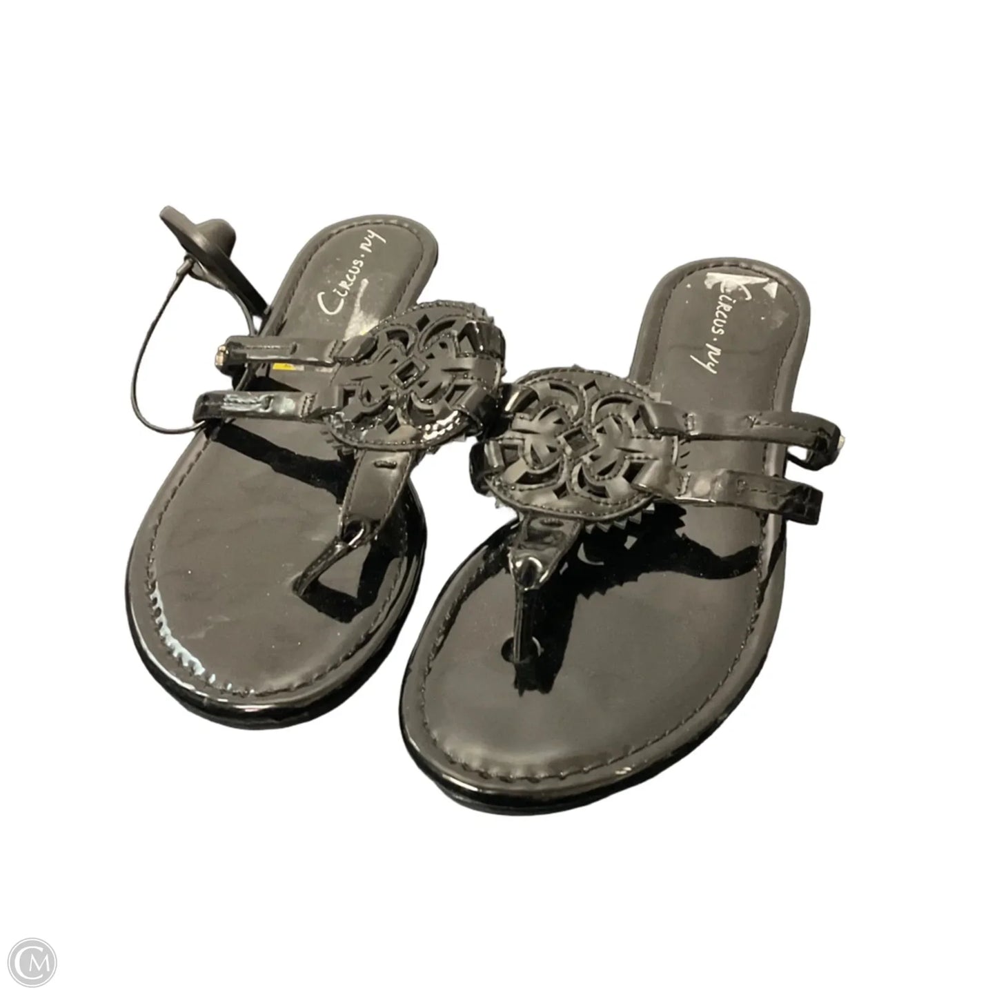 Sandals Flats By Circus By Sam Edelman In Black, Size: 6.5