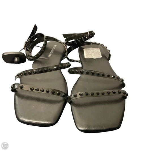 Sandals Flats By Marc Fisher In Black, Size: 7.5
