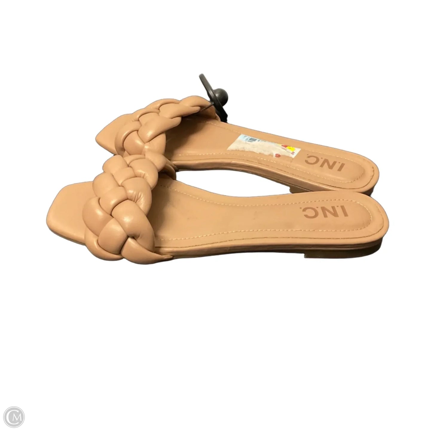 Sandals Flats By Inc In Tan, Size: 7