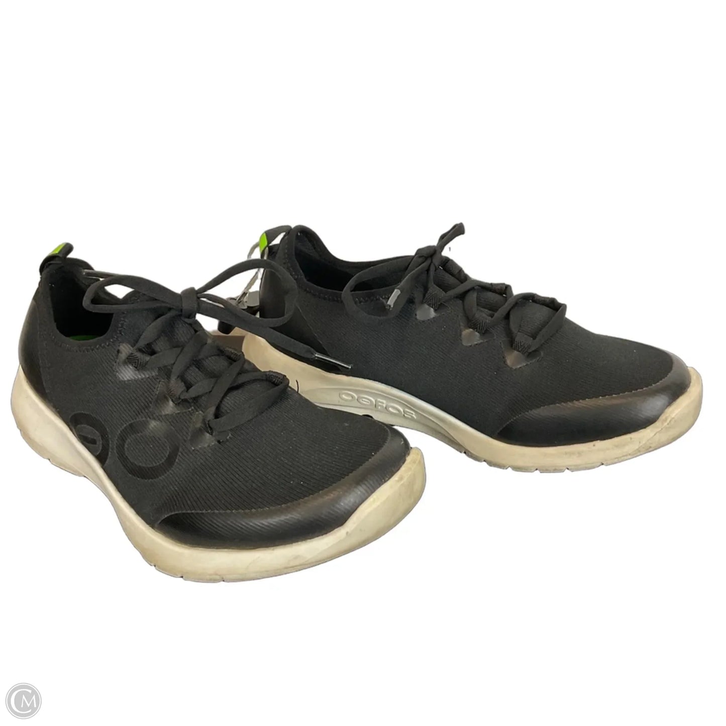 Shoes Sneakers By Oofos In Black, Size: 8