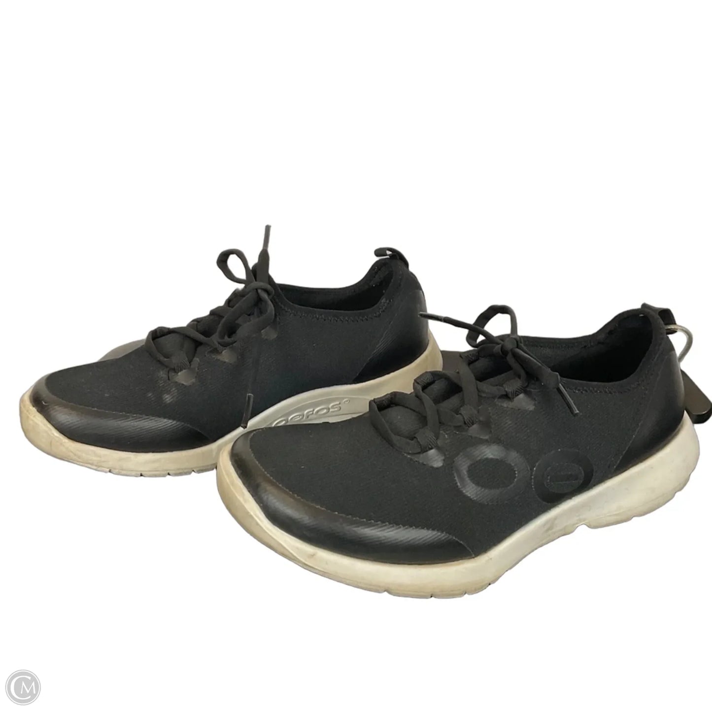 Shoes Sneakers By Oofos In Black, Size: 8