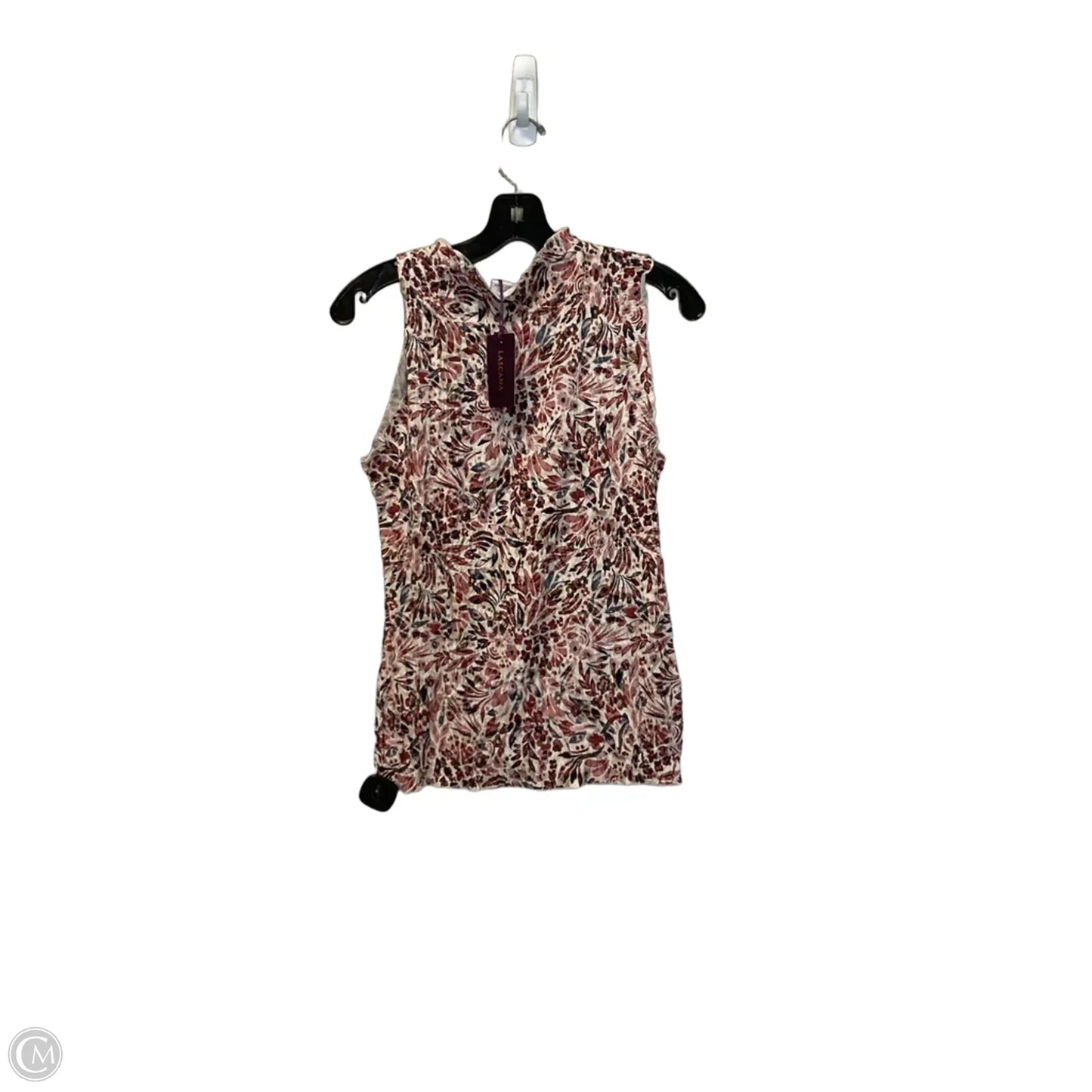 Top Sleeveless By Lascana In Floral Print, Size: S