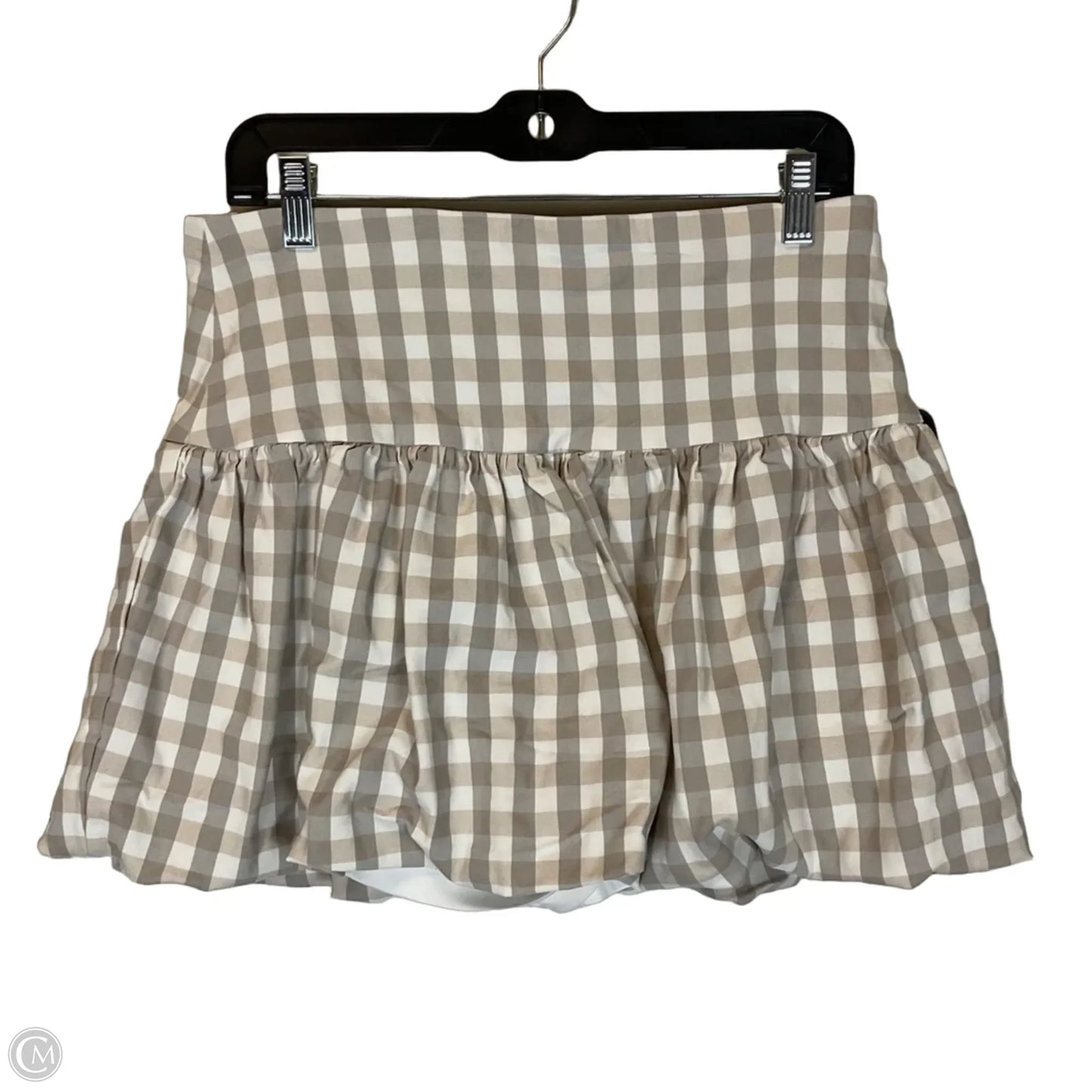 Skort By Cato In Plaid Pattern, Size: 14