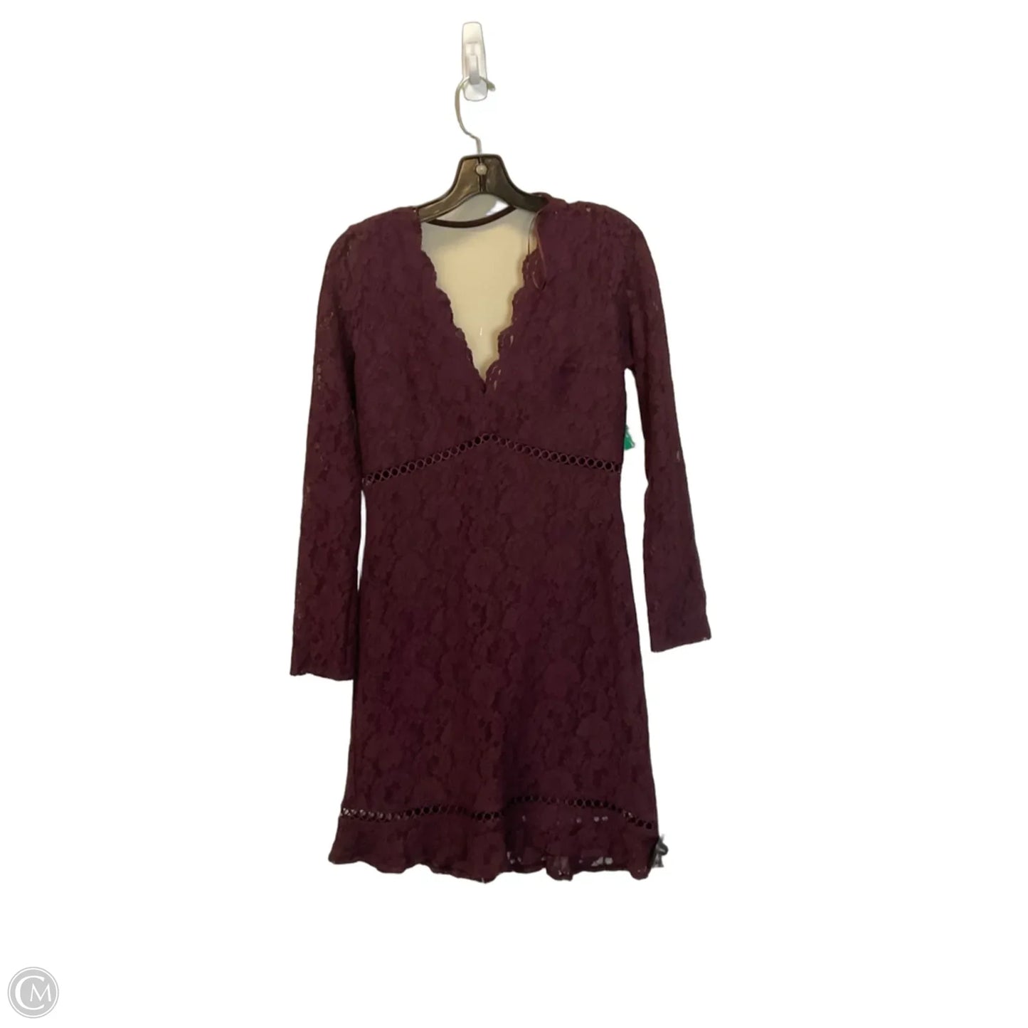 Dress Casual Short By Express In Purple, Size: M