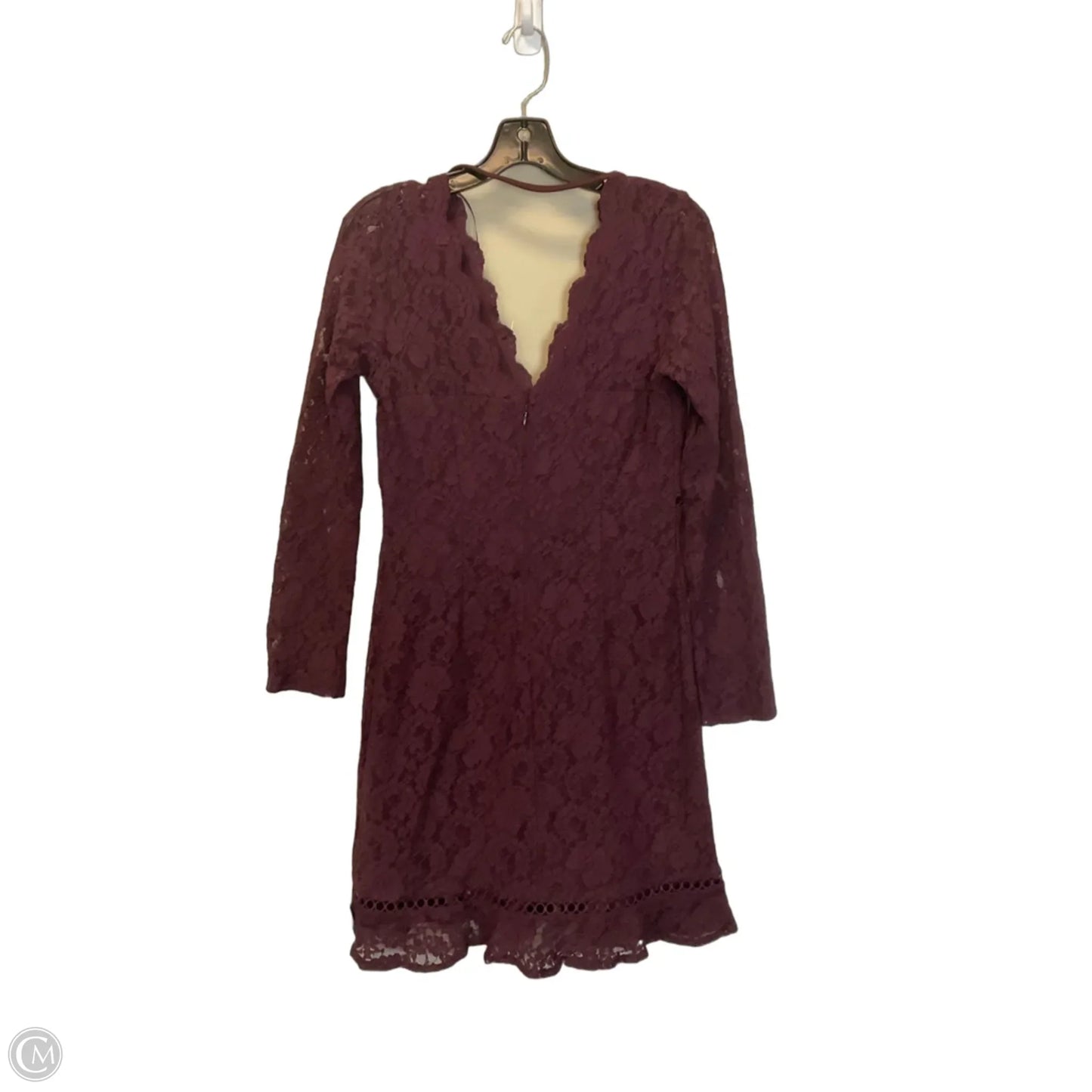 Dress Casual Short By Express In Purple, Size: M