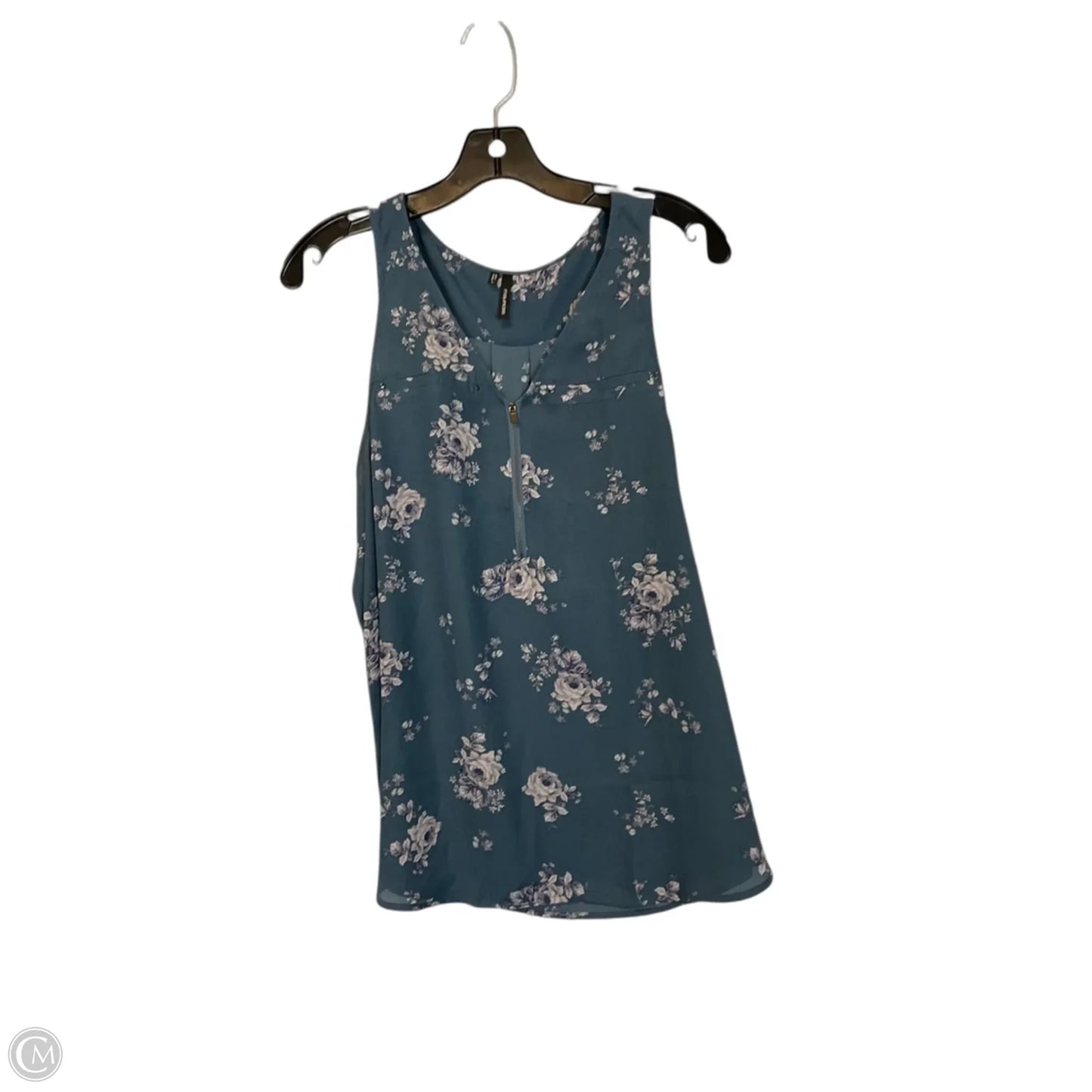 Top Sleeveless By Maurices In Blue, Size: L