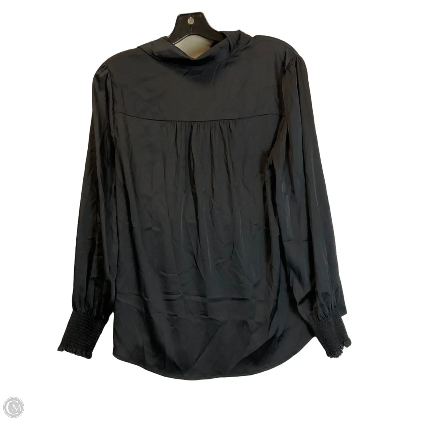 Top Long Sleeve By Chicos In Black, Size: S