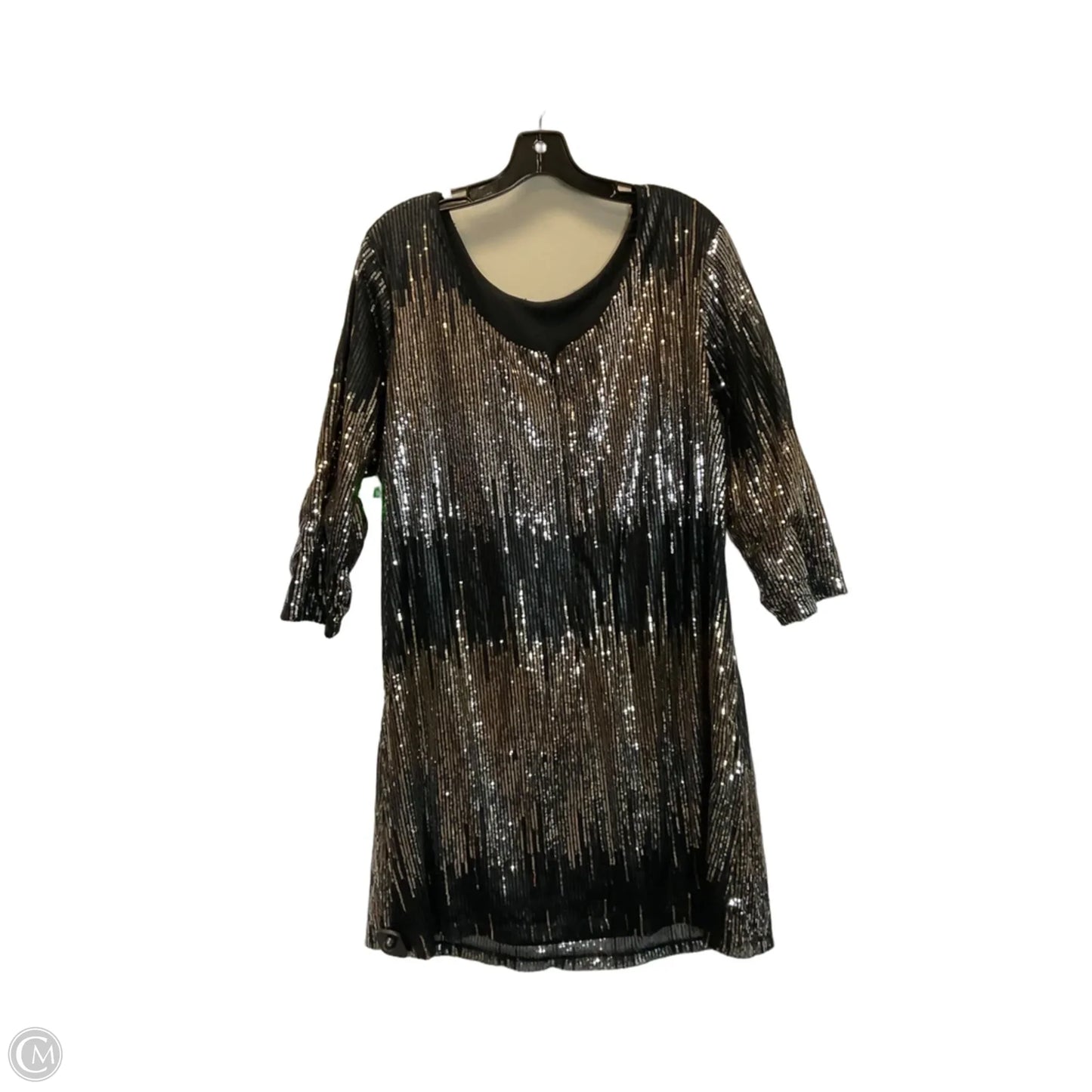 Dress Party Short By Cato In Black, Size: 18