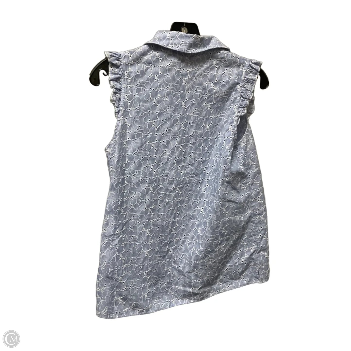 Top Sleeveless Designer By Lilly Pulitzer In Blue, Size: 2