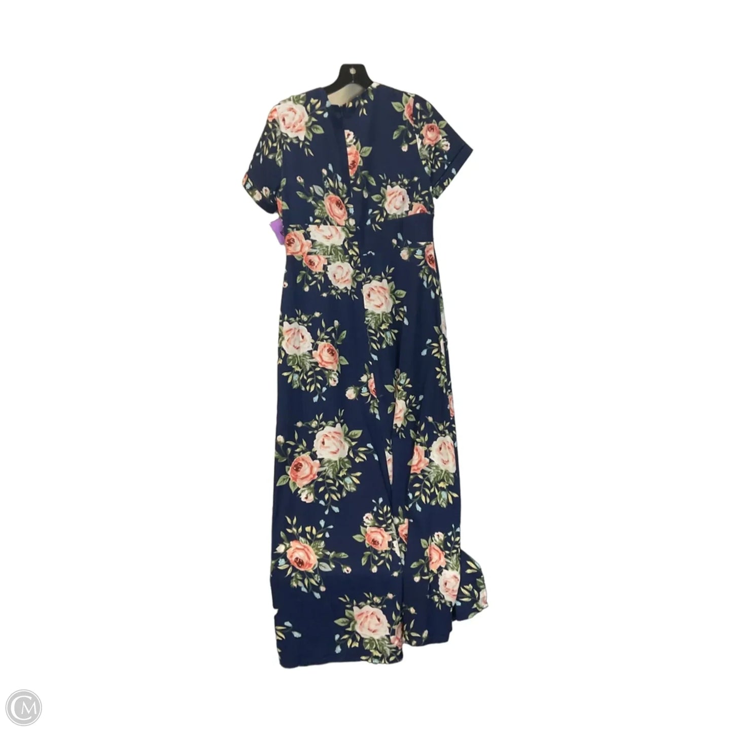 Dress Casual Maxi By Promesa In Floral Print, Size: L