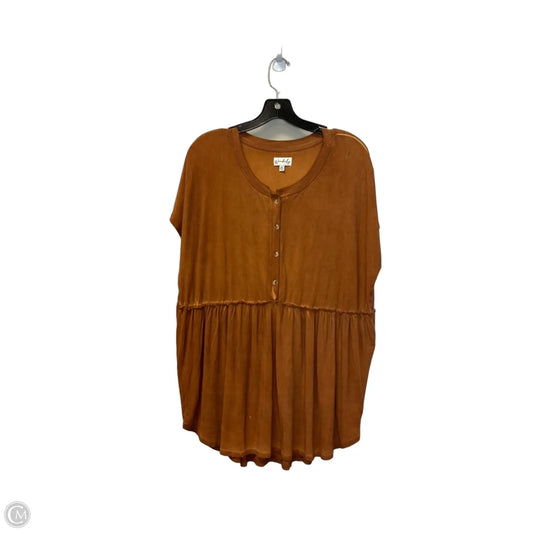 Top Short Sleeve By Wonderly In Multi-colored, Size: Xl