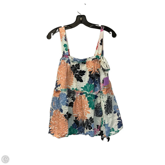 Top Sleeveless By Easel In Multi-colored, Size: L