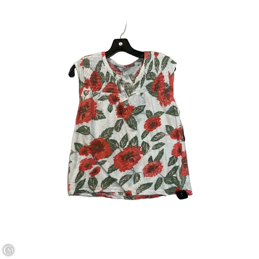 Top Sleeveless By Lucky Brand In Multi-colored, Size: M