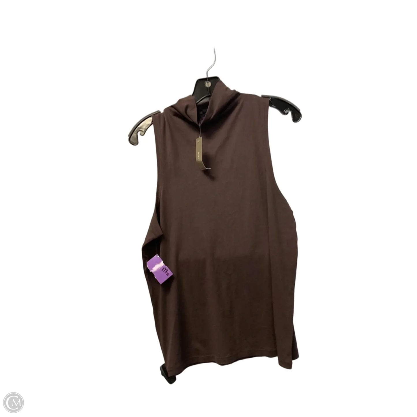 Top Sleeveless Basic By J. Crew In Brown, Size: M