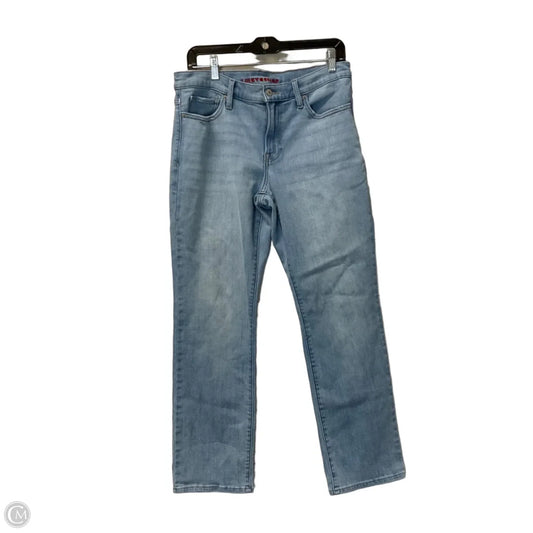 Jeans Straight By Lucky Brand In Blue Denim, Size: 12