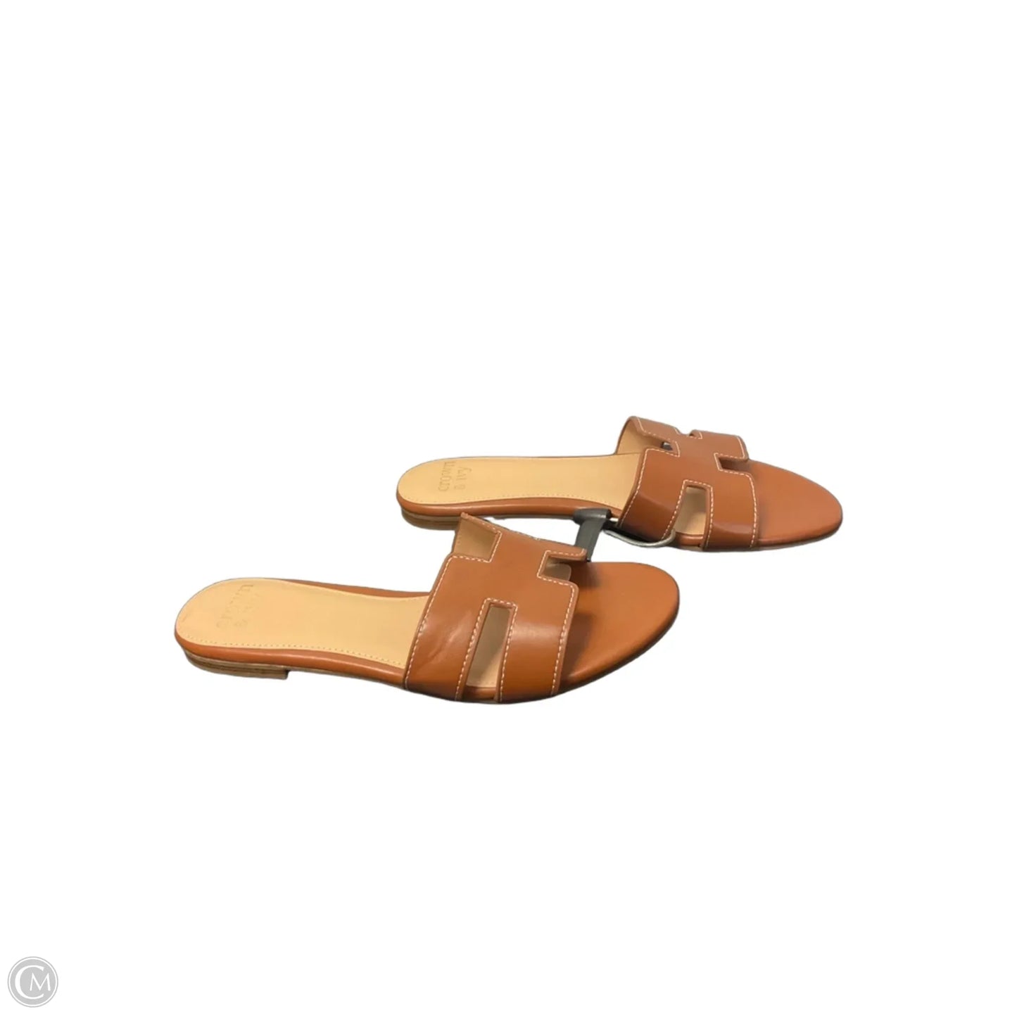 Sandals Flip Flops By Crown And Ivy In Brown, Size: 8.5