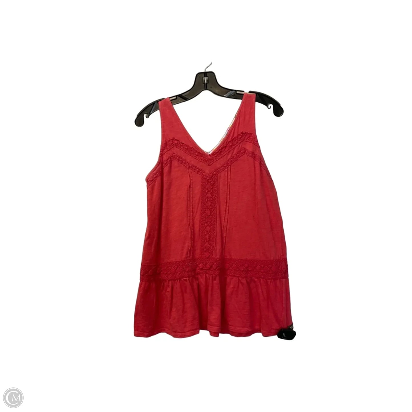 Top Sleeveless By Matilda Jane In Coral, Size: M
