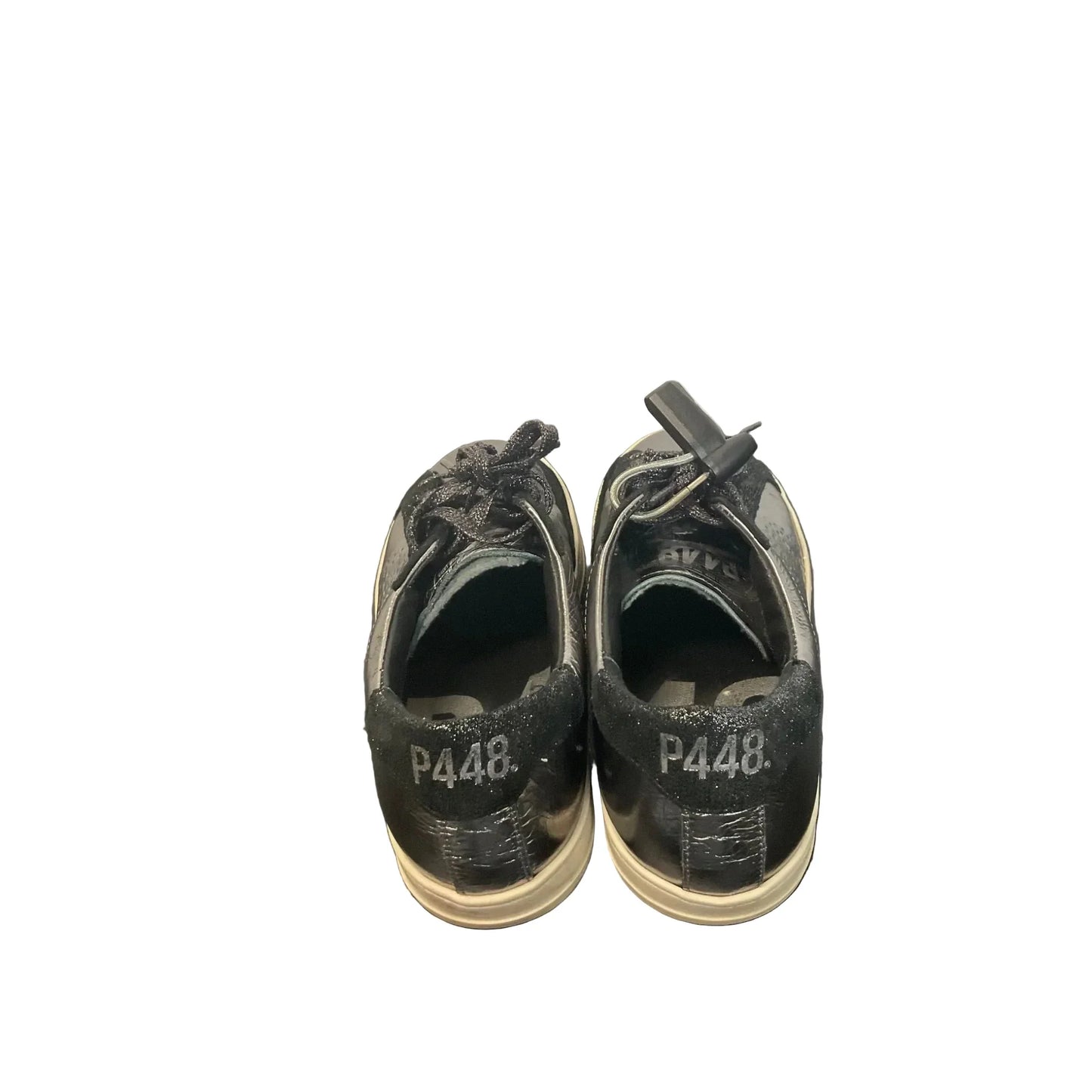 Shoes Sneakers By P448 In Silver, Size: 6.5