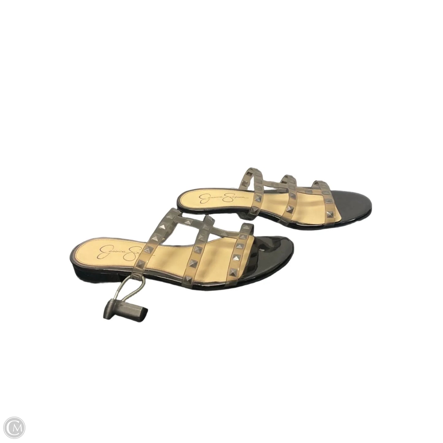 Sandals Flats By Jessica Simpson In Black, Size: 9
